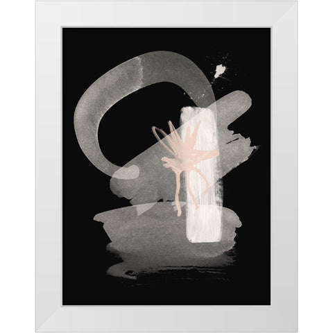 Imperial Tie White Modern Wood Framed Art Print by Urban Road