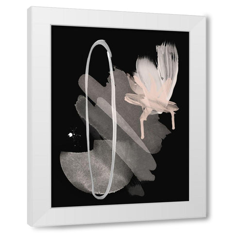 Imperial Halo White Modern Wood Framed Art Print by Urban Road