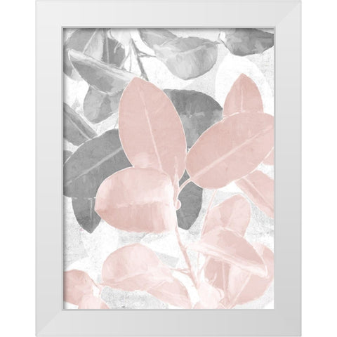Prim I White Modern Wood Framed Art Print by Urban Road