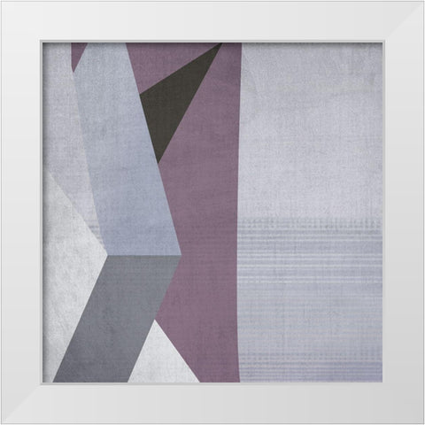 Skew White Modern Wood Framed Art Print by Urban Road
