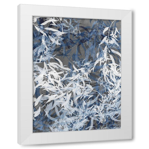 Silhouette I White Modern Wood Framed Art Print by Urban Road