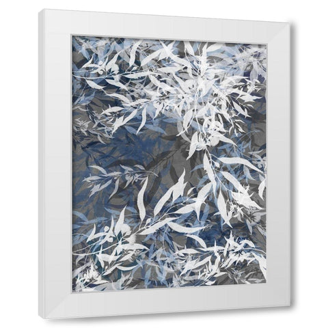 Silhouette II White Modern Wood Framed Art Print by Urban Road