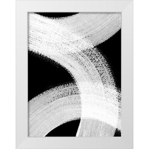 Provocation I White Modern Wood Framed Art Print by Urban Road