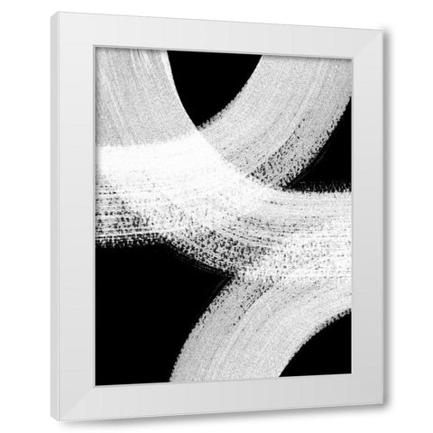 Provocation II White Modern Wood Framed Art Print by Urban Road