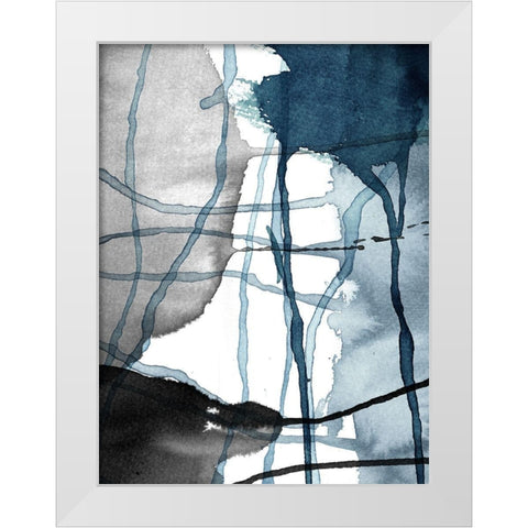 Eternal Winter White Modern Wood Framed Art Print by Urban Road