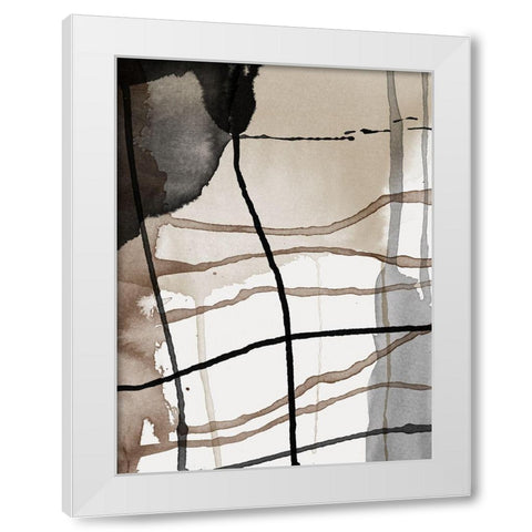 Perpetual Autumn White Modern Wood Framed Art Print by Urban Road