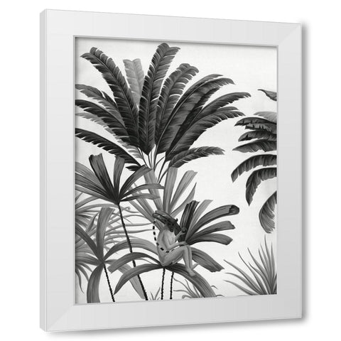 Dominica I White Modern Wood Framed Art Print by Urban Road