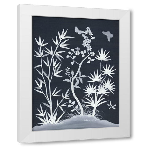 Zen Garden I White Modern Wood Framed Art Print by Urban Road