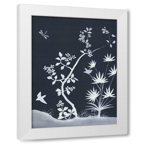 Zen Garden III White Modern Wood Framed Art Print by Urban Road