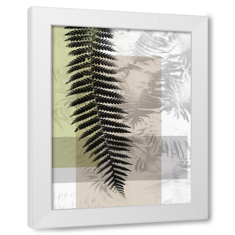 Plantation III White Modern Wood Framed Art Print by Urban Road