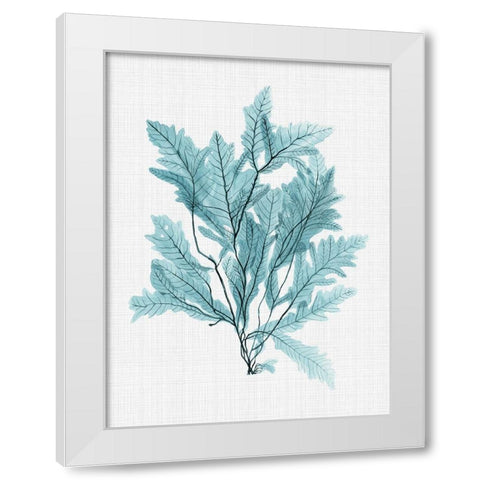 Aruba Turquoise Poster White Modern Wood Framed Art Print by Urban Road