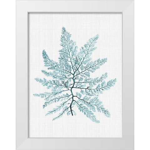 Bermuda Turquoise Poster White Modern Wood Framed Art Print by Urban Road