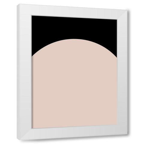 Arc I Poster White Modern Wood Framed Art Print by Urban Road