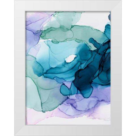 Bubblegum I Poster White Modern Wood Framed Art Print by Urban Road