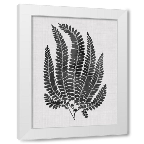 Maple Black Poster White Modern Wood Framed Art Print by Urban Road