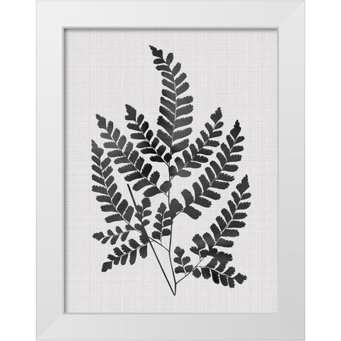 Chestnut Black Poster White Modern Wood Framed Art Print by Urban Road