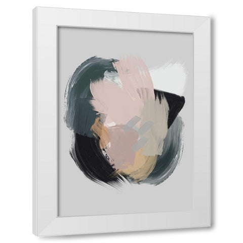 Serene Delight I  White Modern Wood Framed Art Print by Urban Road