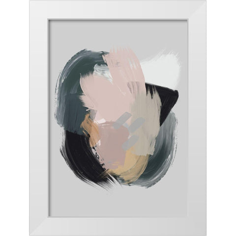 Serene Delight I  White Modern Wood Framed Art Print by Urban Road