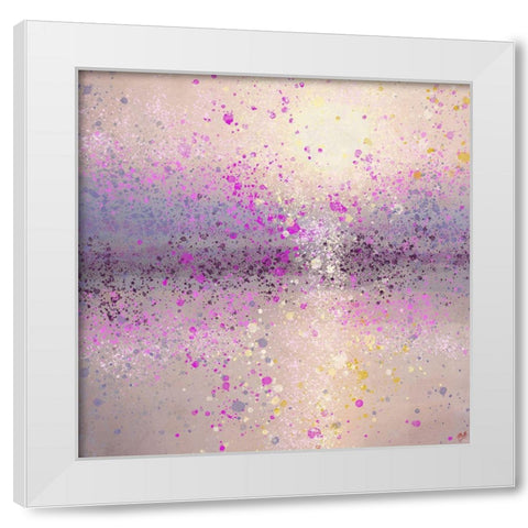 Lake Reflection I White Modern Wood Framed Art Print by Wiley, Marta