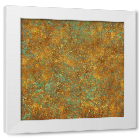 Patina I White Modern Wood Framed Art Print by Wiley, Marta
