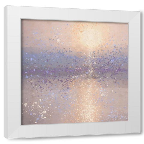 Lake Reflection VIII White Modern Wood Framed Art Print by Wiley, Marta