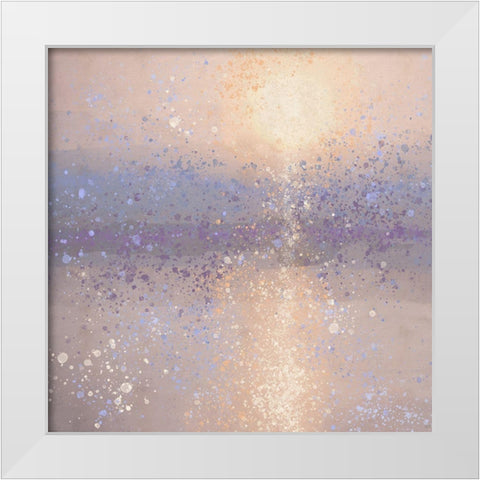 Lake Reflection VIII White Modern Wood Framed Art Print by Wiley, Marta