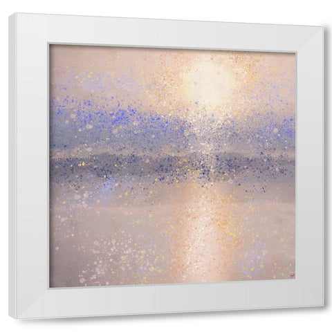 Lake Reflection X White Modern Wood Framed Art Print by Wiley, Marta