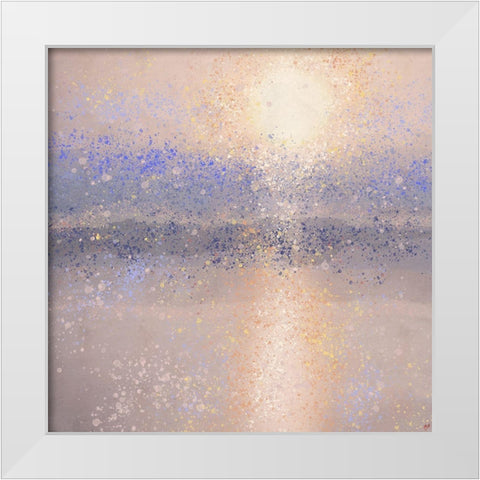 Lake Reflection X White Modern Wood Framed Art Print by Wiley, Marta