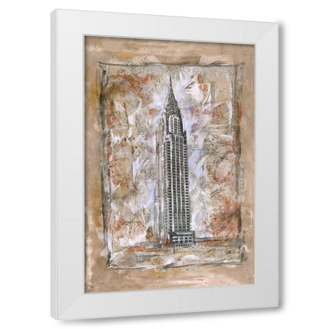 Hook White Modern Wood Framed Art Print by Wiley, Marta