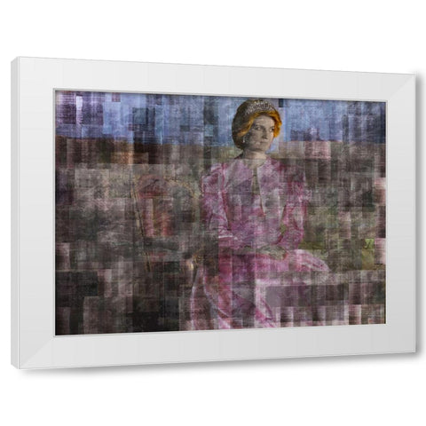 Diana I White Modern Wood Framed Art Print by Wiley, Marta