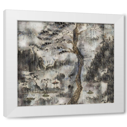 Chinese Dream I White Modern Wood Framed Art Print by Wiley, Marta