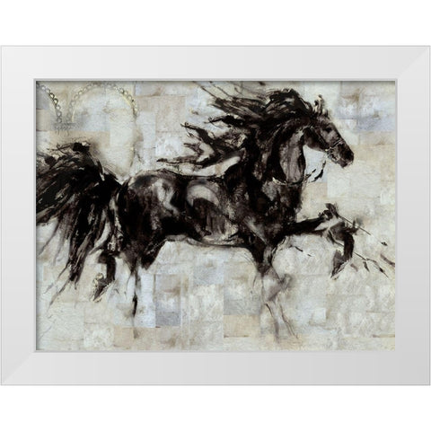 Lepa Zena Color II White Modern Wood Framed Art Print by Wiley, Marta