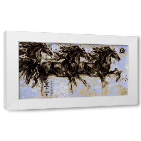 Lepa Zena 15 White Modern Wood Framed Art Print by Wiley, Marta