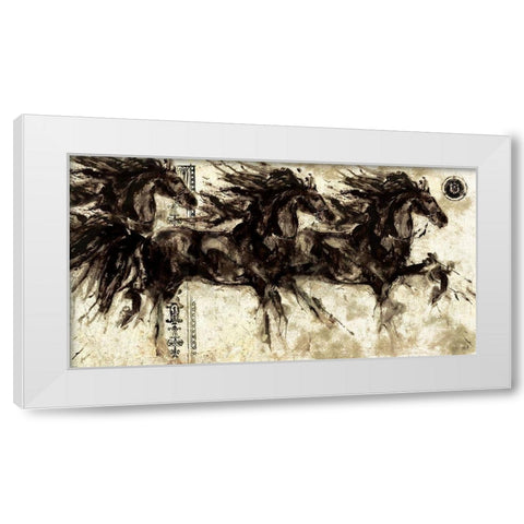 Lepa Zena 32 White Modern Wood Framed Art Print by Wiley, Marta
