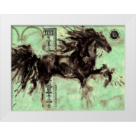 Lepa Zena Color XIIII White Modern Wood Framed Art Print by Wiley, Marta