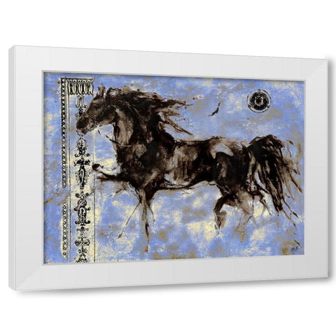 Lepa Zena XXVI White Modern Wood Framed Art Print by Wiley, Marta