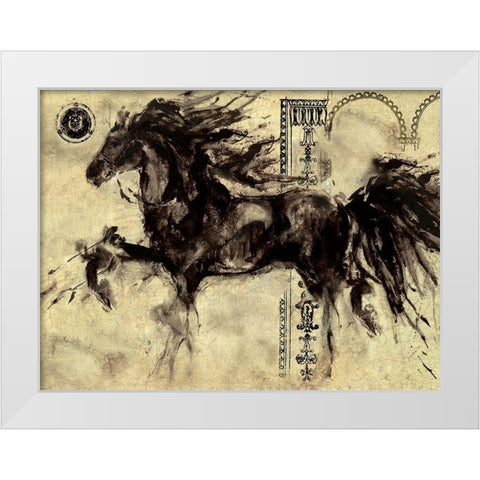 Lepa Zena 11 White Modern Wood Framed Art Print by Wiley, Marta