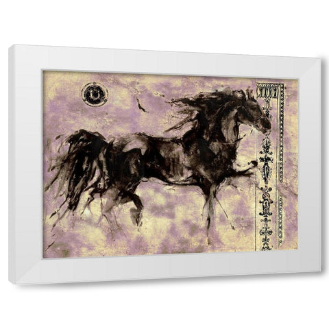 Lepa Zena 20 White Modern Wood Framed Art Print by Wiley, Marta