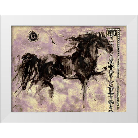 Lepa Zena 20 White Modern Wood Framed Art Print by Wiley, Marta