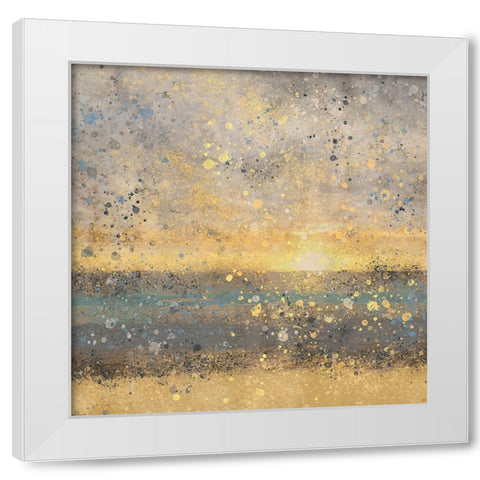 Magical Sun I White Modern Wood Framed Art Print by Wiley, Marta