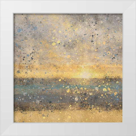 Magical Sun I White Modern Wood Framed Art Print by Wiley, Marta