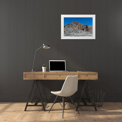 Scenery in Big Bend National Park, TX White Modern Wood Framed Art Print by Highmith, Carol