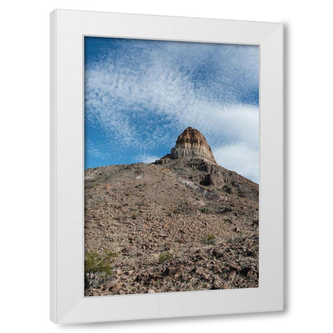 Scenery in Big Bend National Park, TX White Modern Wood Framed Art Print by Highmith, Carol