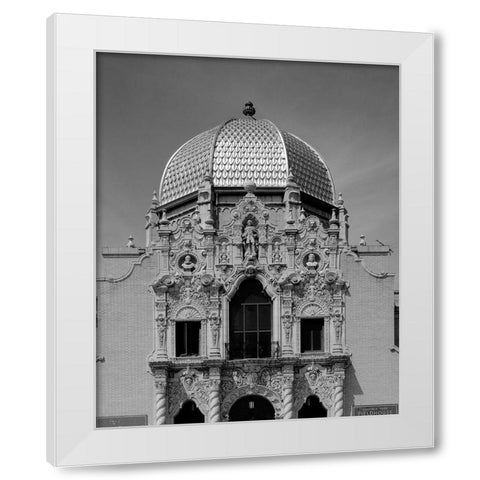 Garfield Park Golden Dome Fieldhouse Chicago Illinois White Modern Wood Framed Art Print by Highsmith, Carol