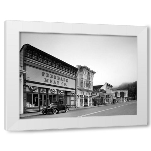Ferndale California White Modern Wood Framed Art Print by Highsmith, Carol