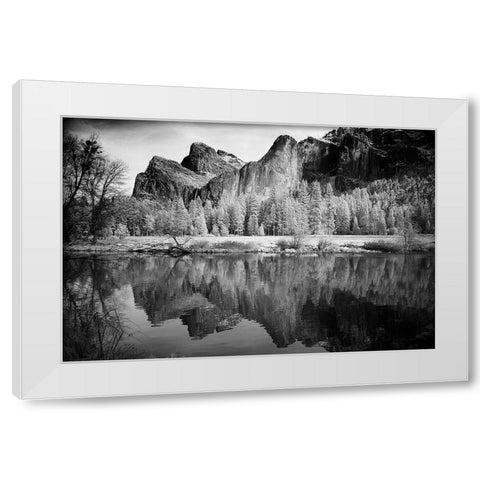 View of Yosemite California White Modern Wood Framed Art Print by Highsmith, Carol