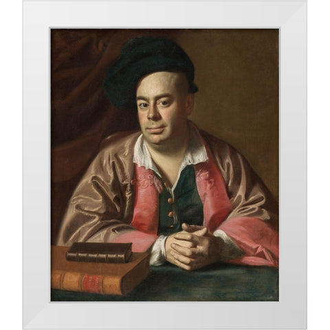 Nathaniel Hurd White Modern Wood Framed Art Print by Copley, John Singleton