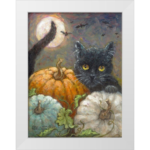 Halloween I White Modern Wood Framed Art Print by Kruskamp, Janet