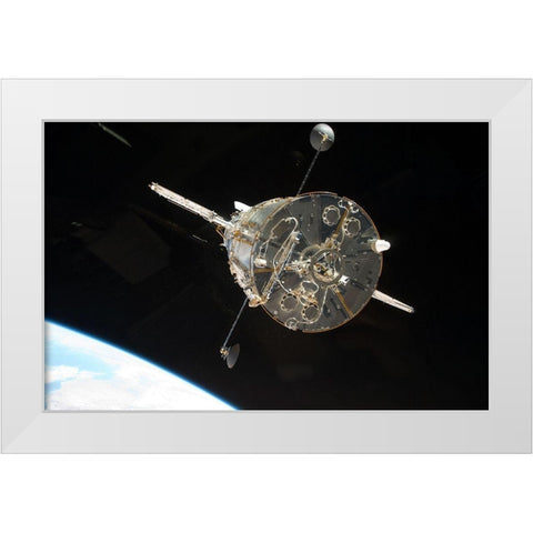 Hubble Released 2009 White Modern Wood Framed Art Print by NASA