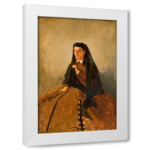 Portrait of Pauline White Modern Wood Framed Art Print by Homer, Winslow